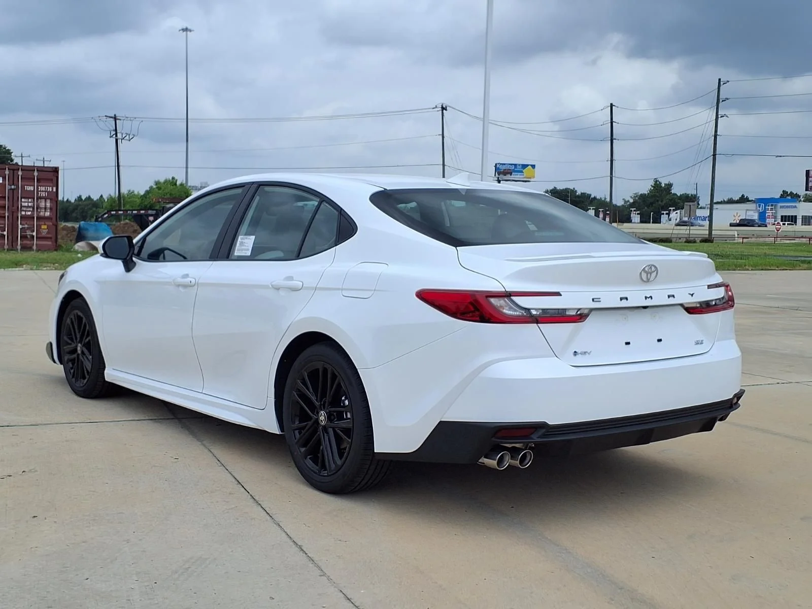 New 2026 White Toyota SE image 2