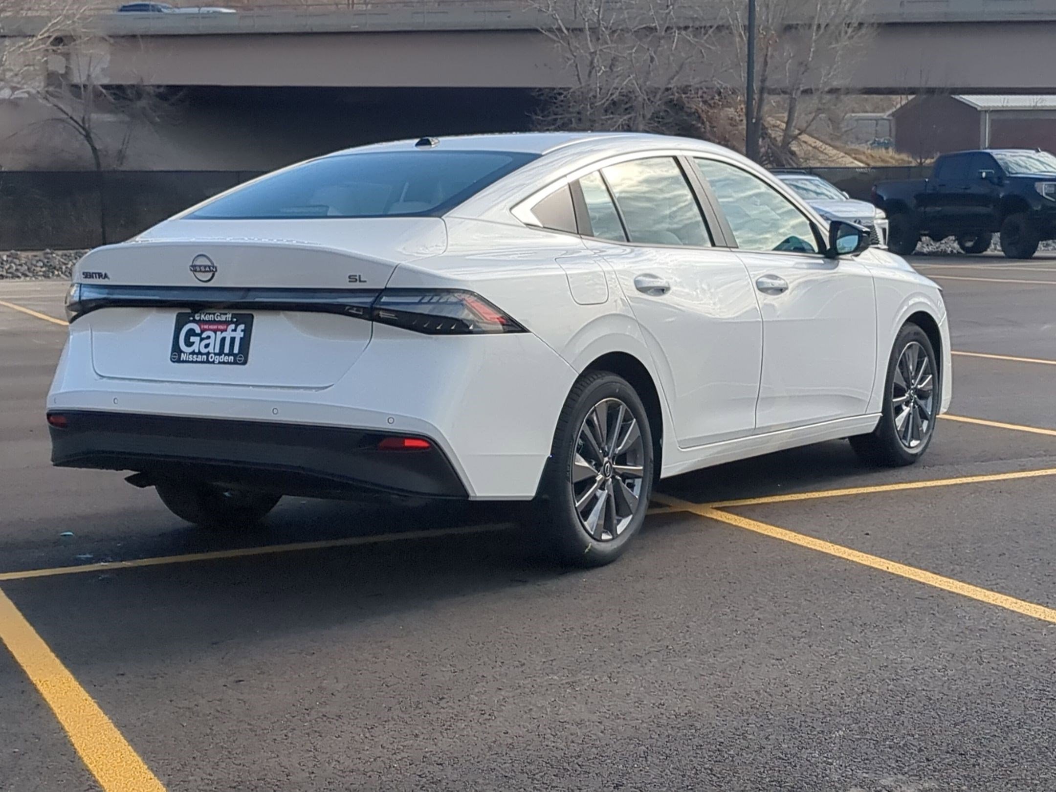 New 2026 Aspen White Tricoat Nissan SL image 3