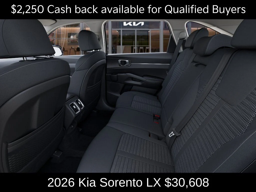 New 2026 Ebony Black Kia LX image 18