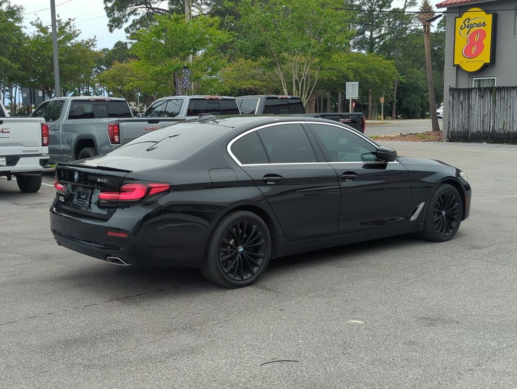 Used 2021 Black BMW 540i image 6