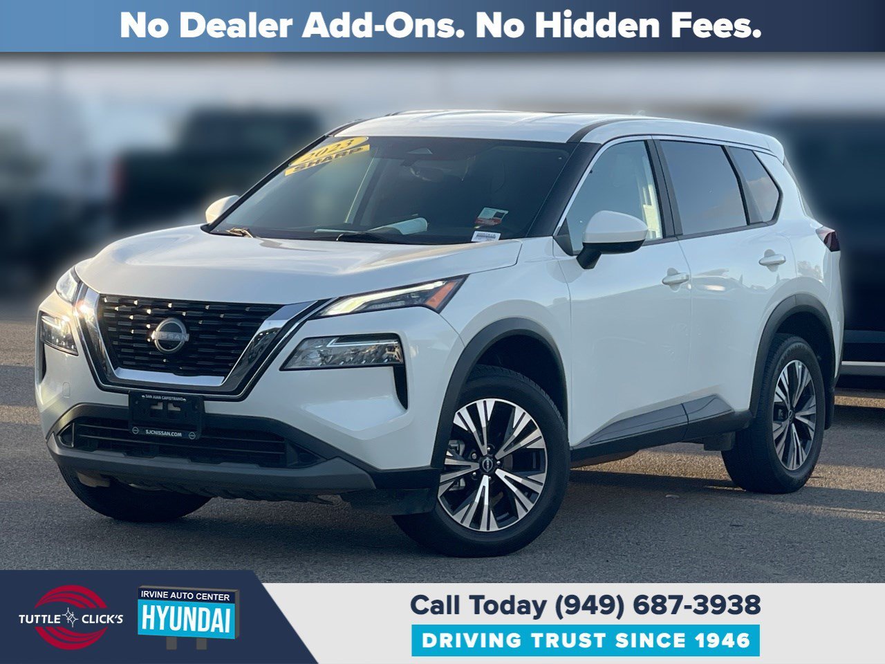 Used 2023 Pearl White Tricoat NISSAN SV image 1