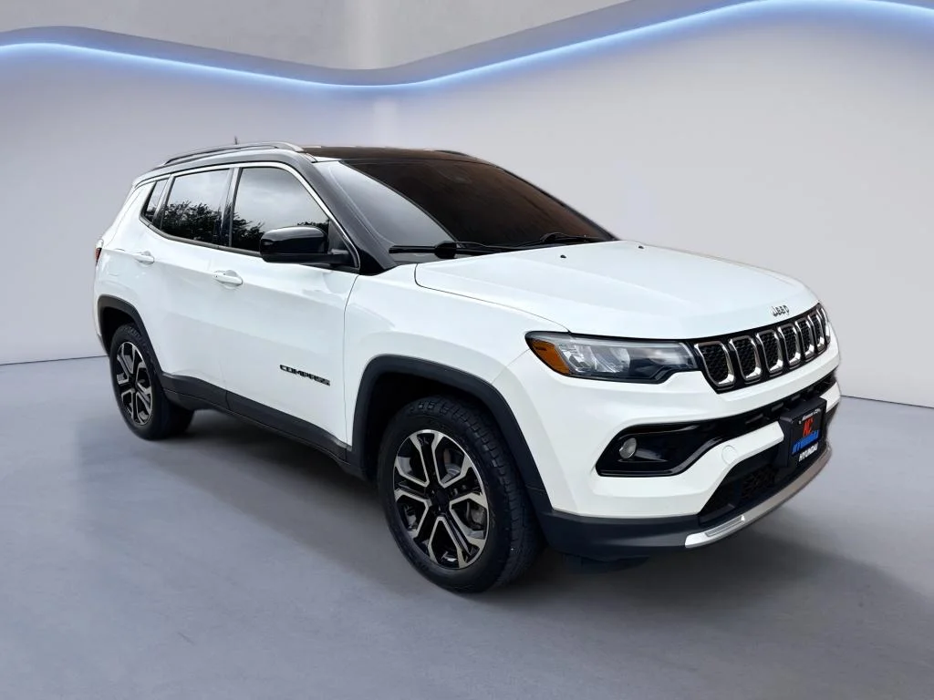 Used 2023 Bright White Clearcoat Jeep Limited image 7