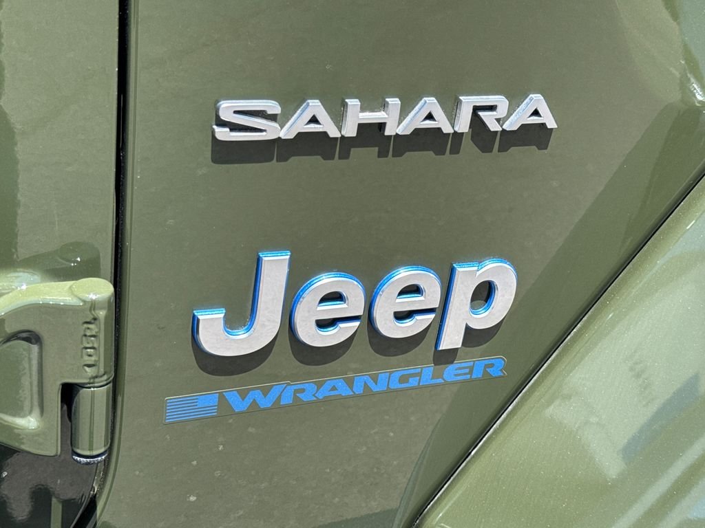 Used 2023 Green Jeep Sahara 4xe image 8