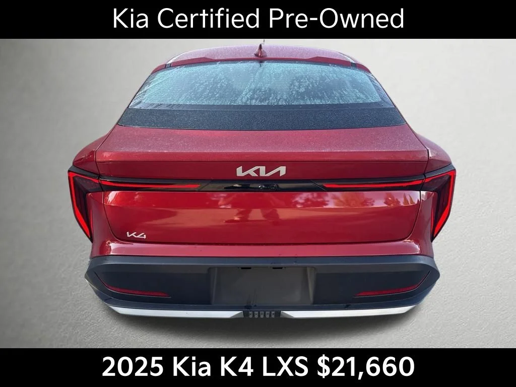 Certified Used 2025 Red Kia LXS image 5