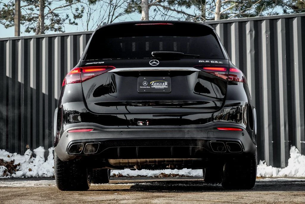 New 2026 Obsidian Black Metallic Mercedes-Benz GLE 63 S AMG® image 9