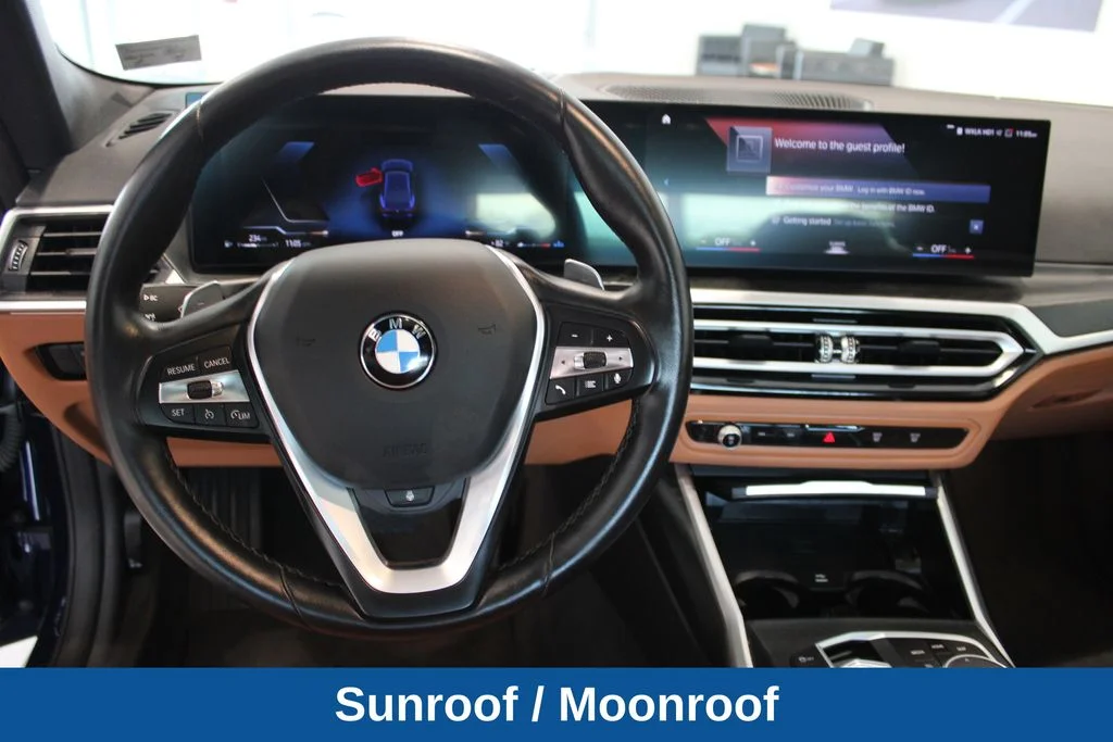 Certified Used 2024 Blue BMW 430i xDrive image 7