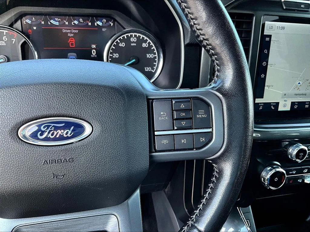 Used 2022 Agate Black Metallic Ford XLT image 13