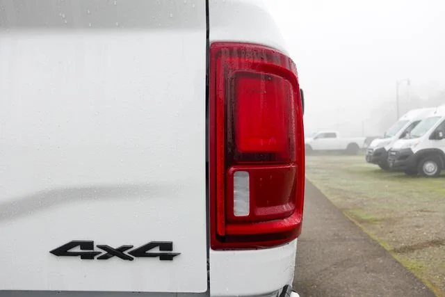 New 2026 Bright White Clear-Coat Exterior Paint RAM Laramie image 6