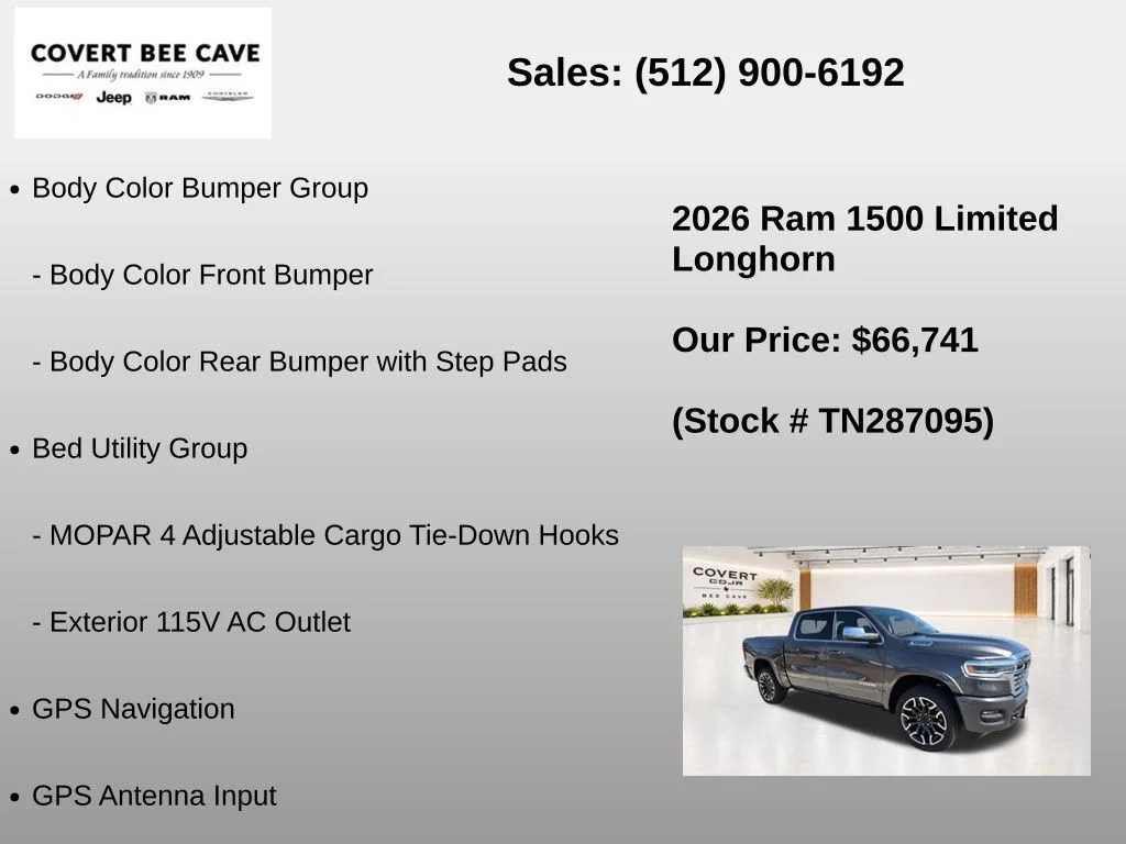 New 2026 Granite Crystal Metallic Clearcoat RAM Limited image 37