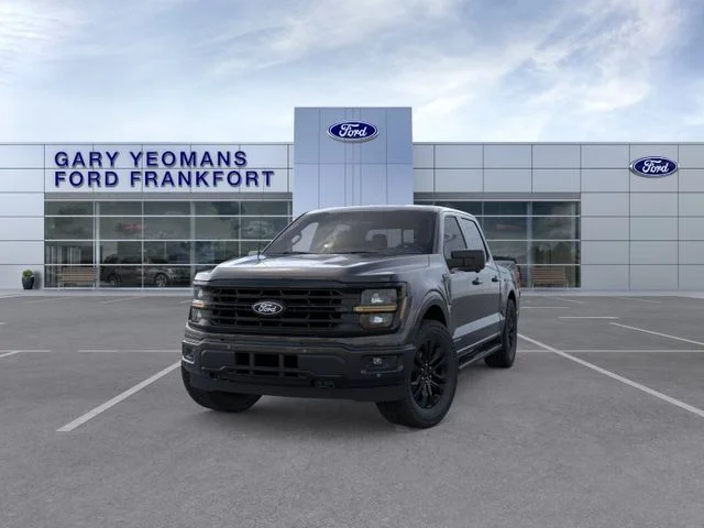 New 2026 Agate Black Metallic Ford XLT image 2