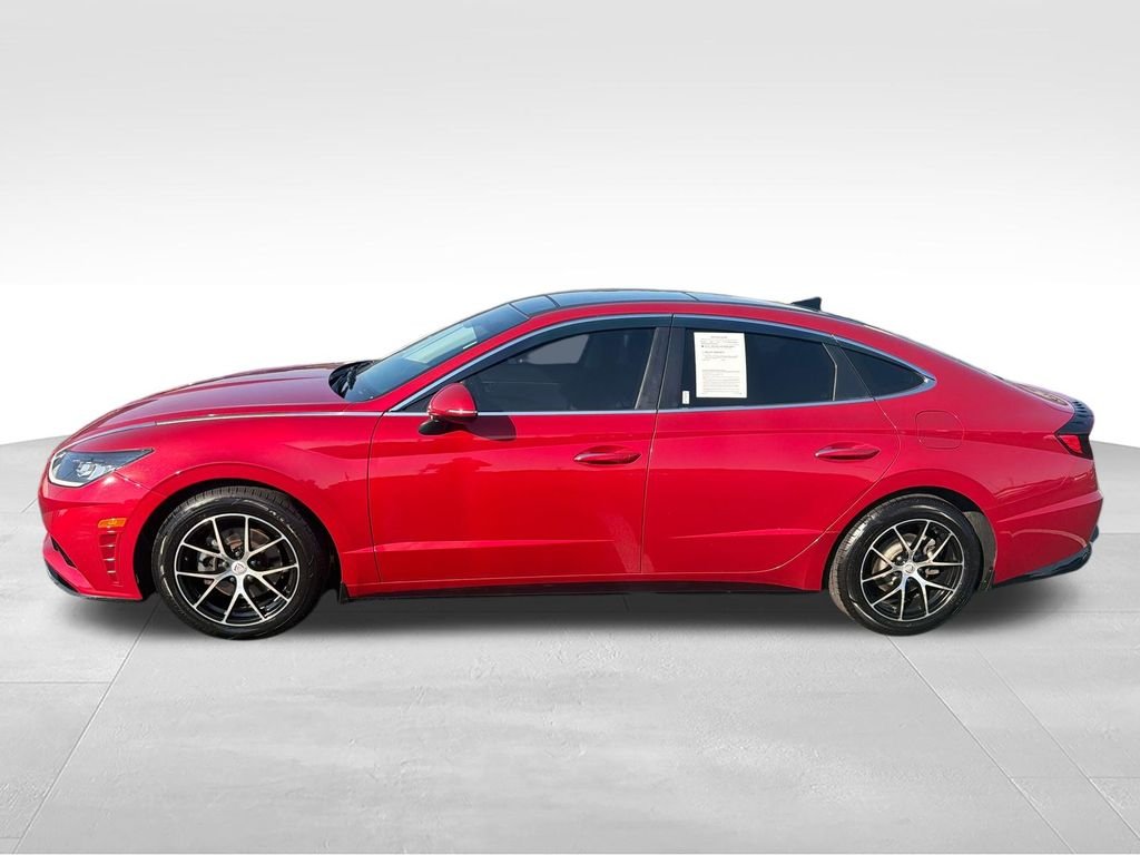 Used 2020 Red Hyundai SEL image 2