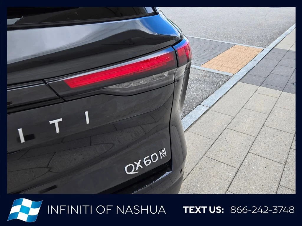 New 2027 MINERAL BLACK INFINITI Luxe AWD image 12