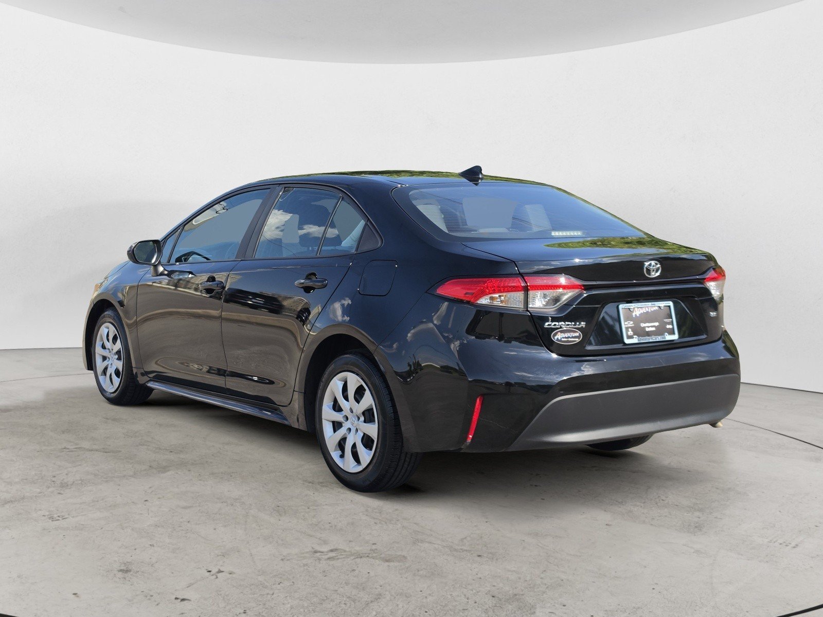 Used 2024 Midnight Black Metallic Toyota LE image 5