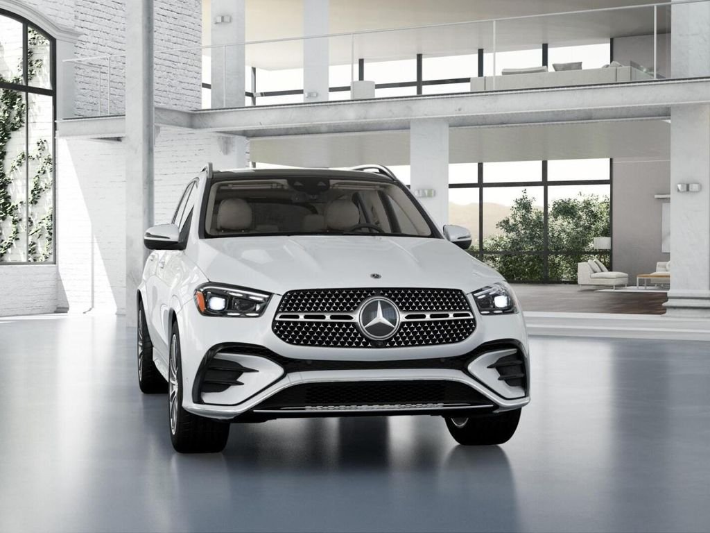 New 2026 MANUFAKTUR Moonlight White Metallic Mercedes-Benz GLE 350 image 8