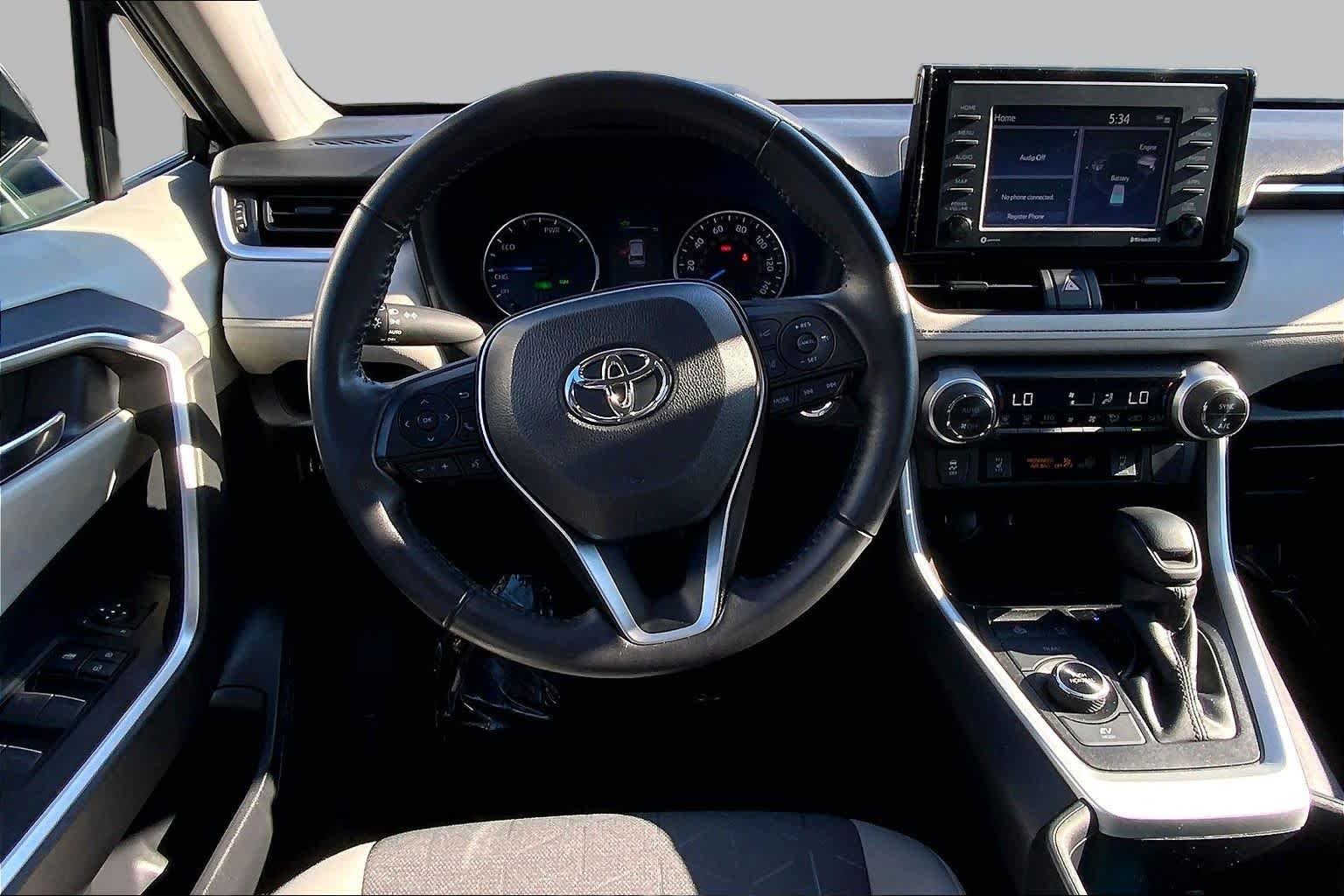 Used 2022 Magnetic Gray Metallic Toyota Hybrid XLE image 11