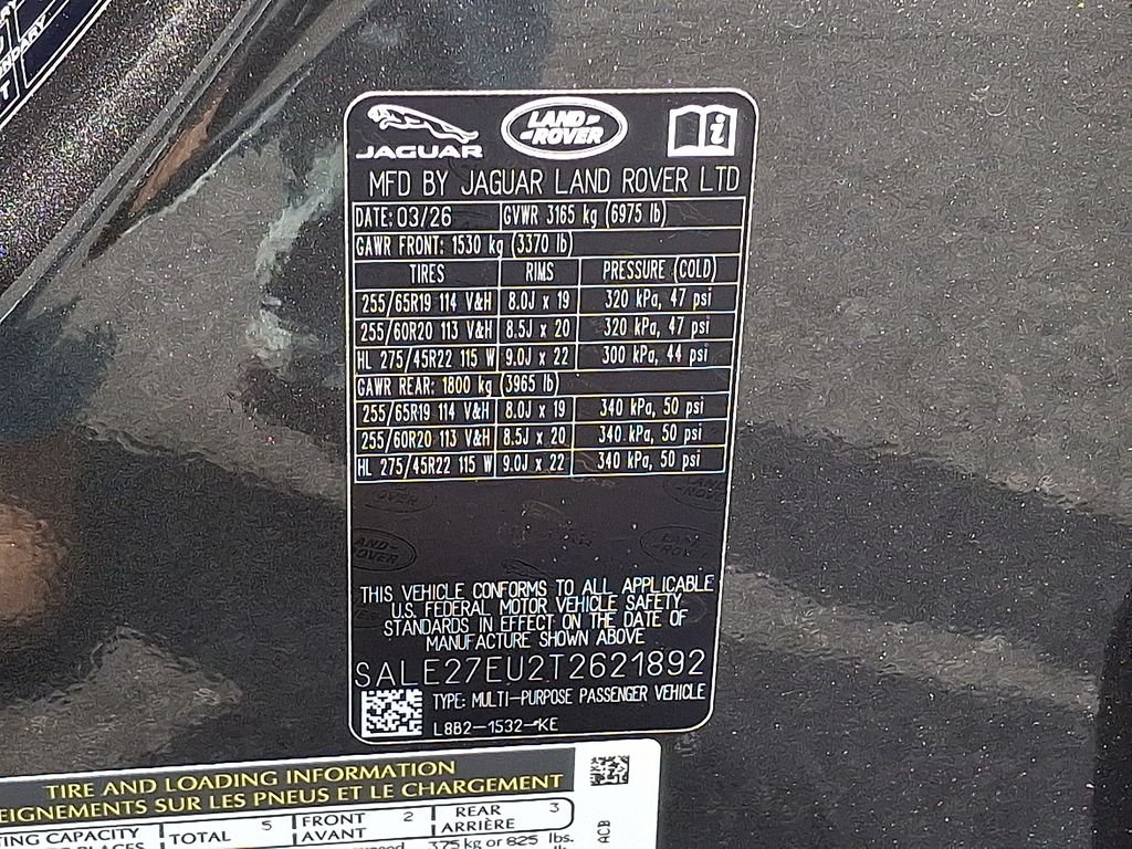 New 2026 Carpathian Grey Land Rover X-Dynamic SE image 18