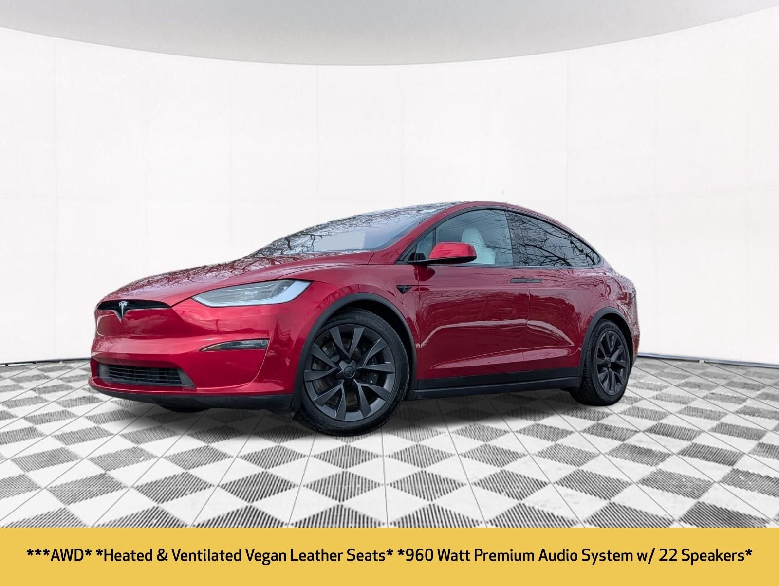 Used 2024 Tesla Model X Long Range with VIN 7SAXCDE56RF449184 for sale in Crystal Lake, IL