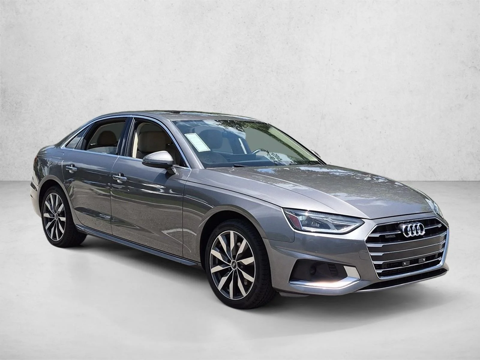 Used 2022 Florett Silver Metallic Audi Premium image 3