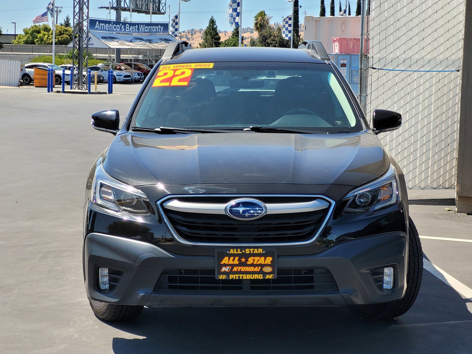 Used 2022 Subaru Outback Premium with VIN 4S4BTADC0N3228415 for sale in Pittsburg, CA