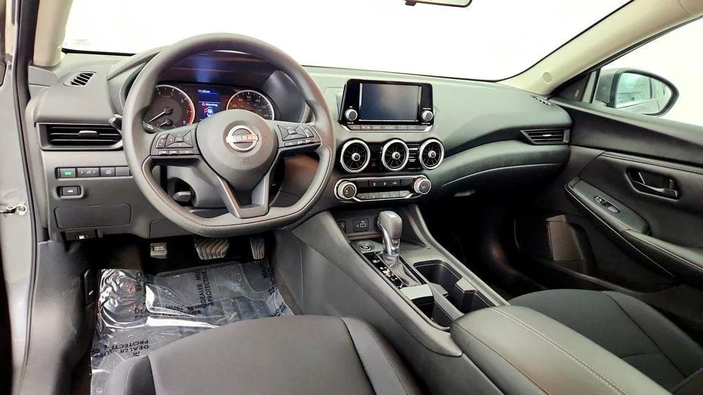 Used 2024 Atlantic Gray Metallic Nissan S CVT image 12