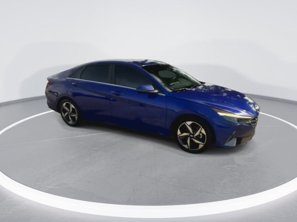 Used 2022 Blue Hyundai Limited image 2