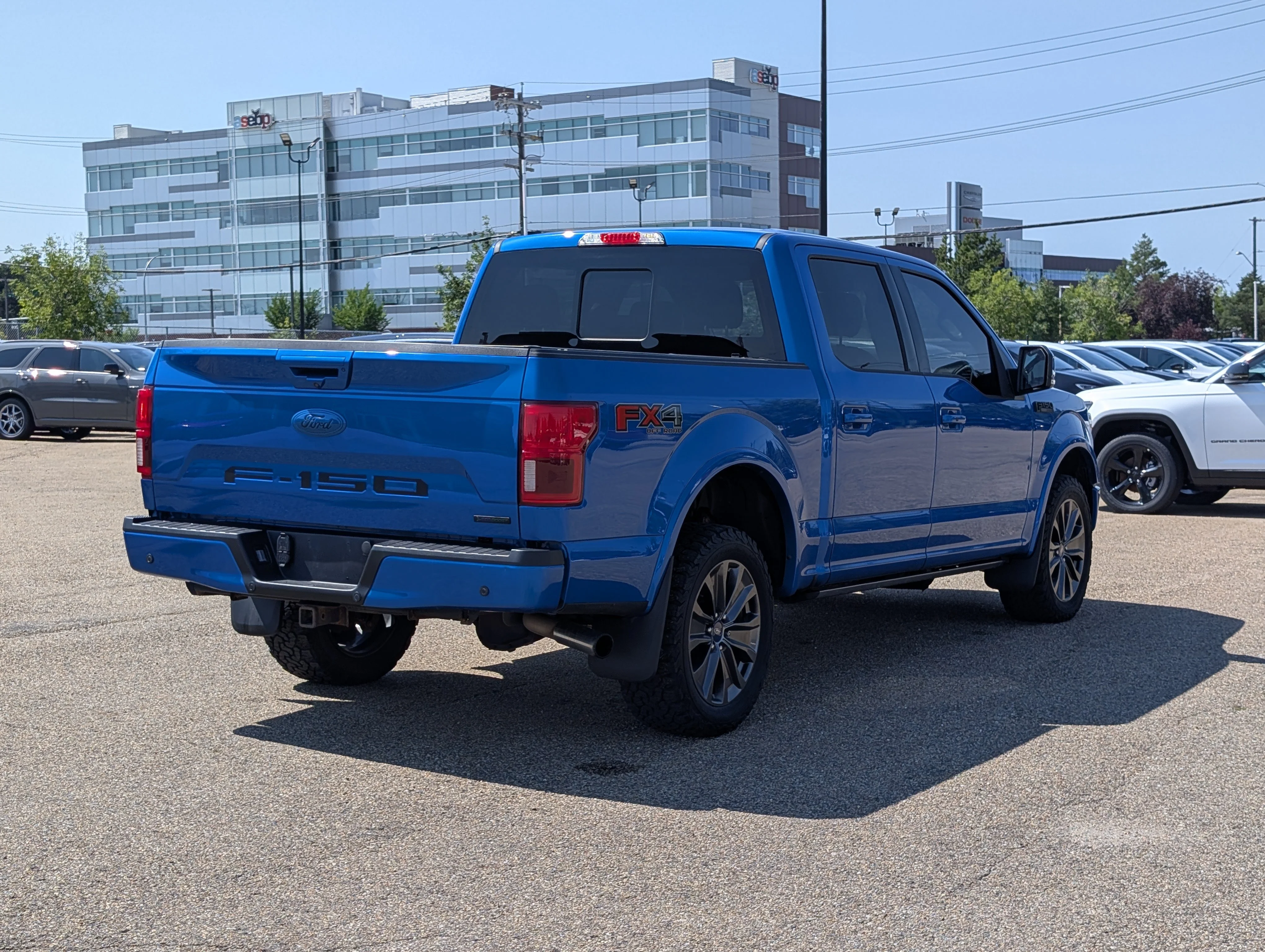 Used 2019 Blue Ford XL 4WD SuperCrew 5.5