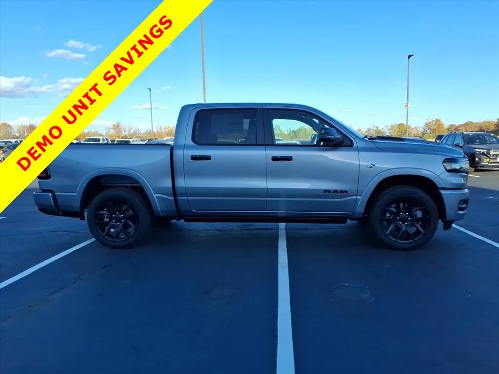 New 2026 Billet Silver Metallic Clear-Coat Exterior Paint RAM Laramie image 17