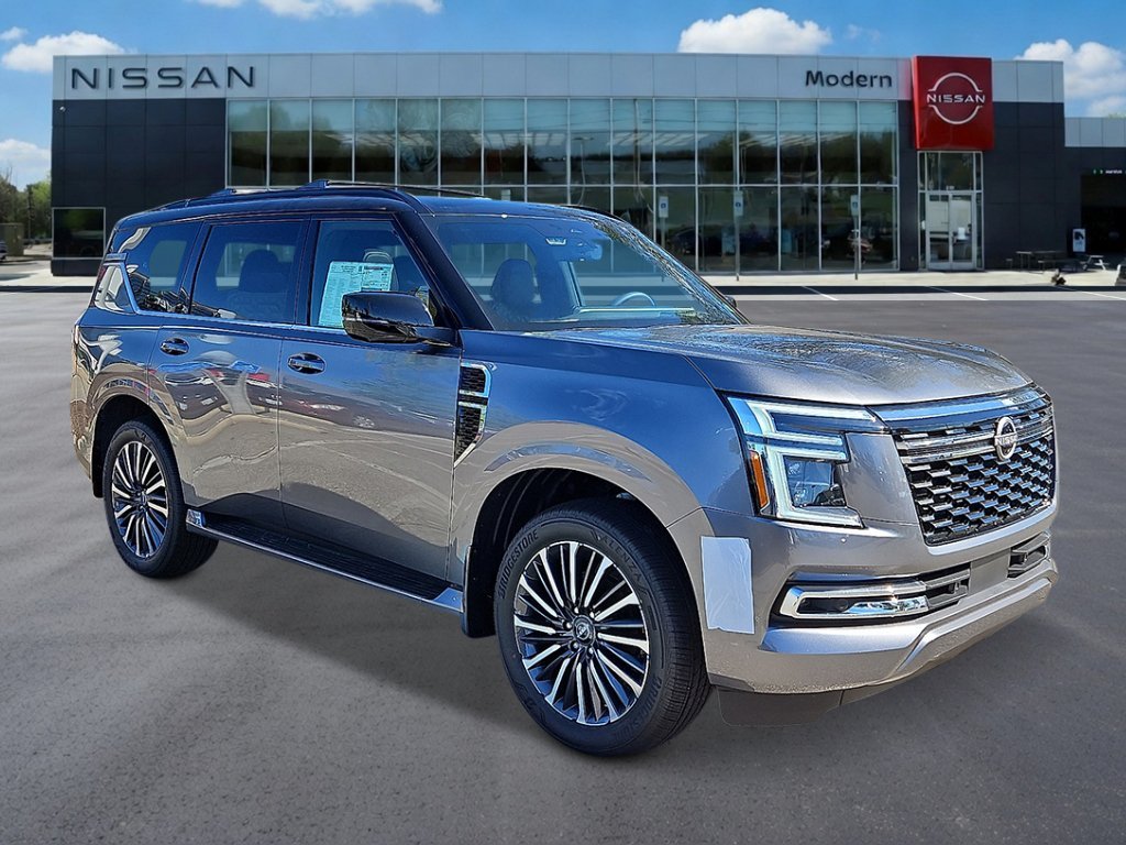 New 2026 Gun Metallic / Super Black Two-tone Nissan Platinum Reserve image 4
