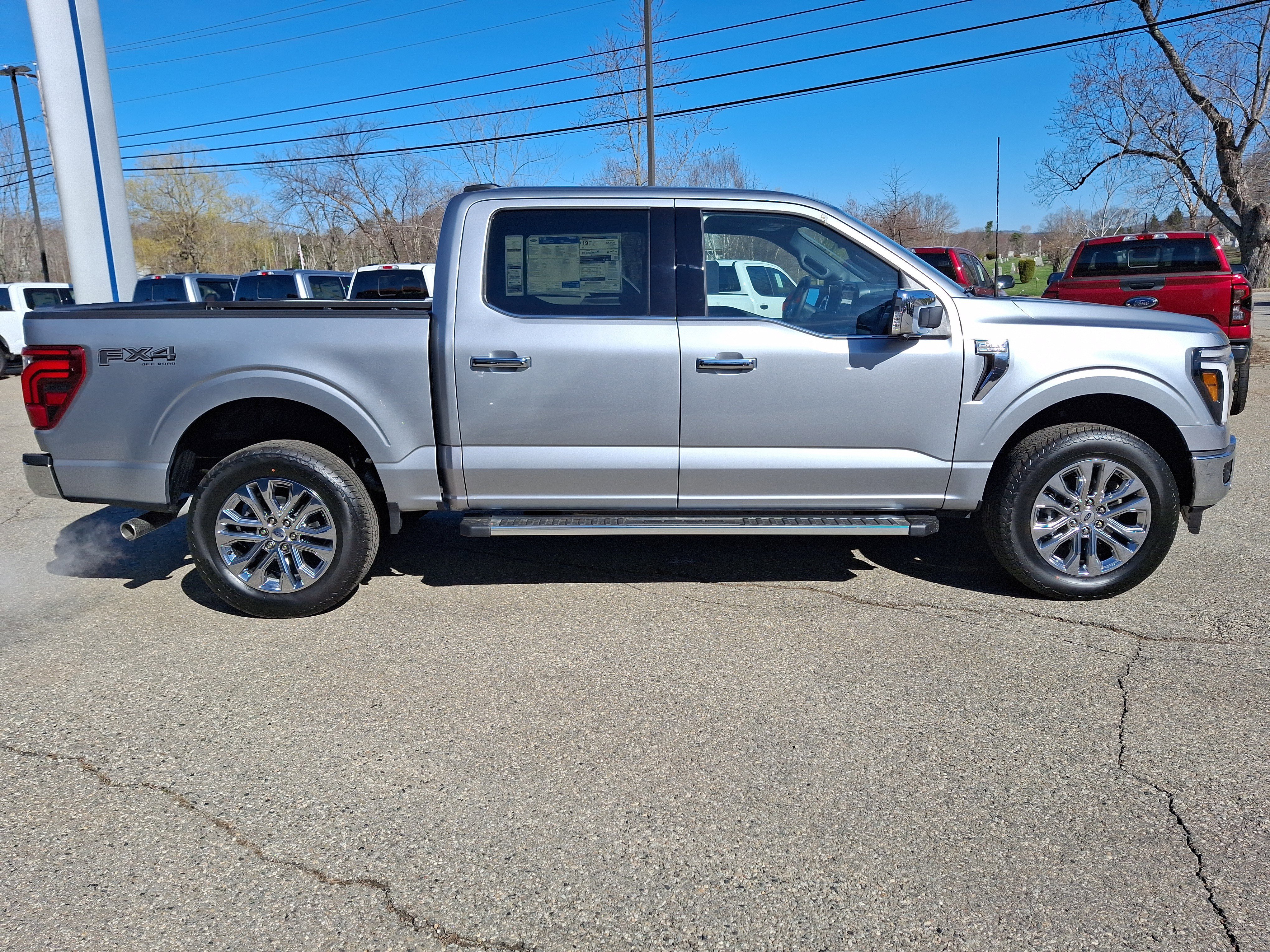 New 2026 Iconic Silver Metallic Ford Lariat® image 2
