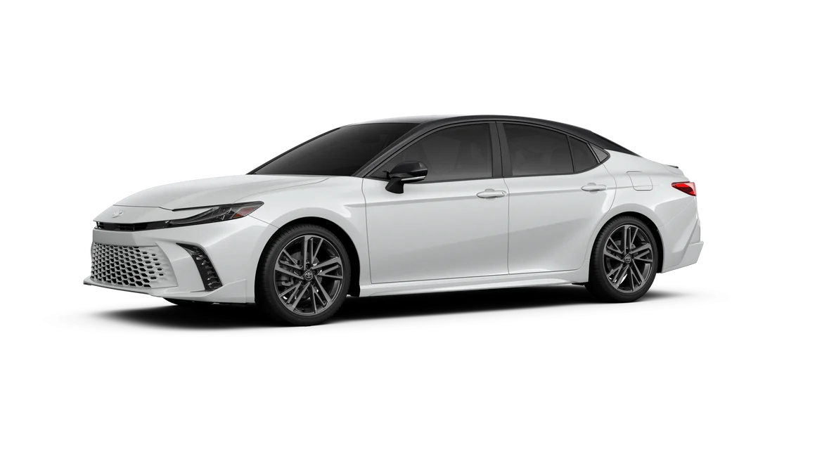 New 2026 Wind Chill Pearl with Midnight Black Metallic roof Toyota XSE image 24