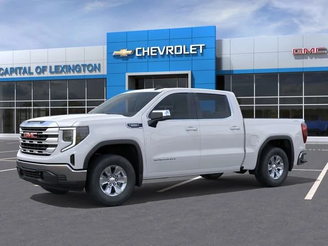 New 2025 Summit White GMC SLE image 2