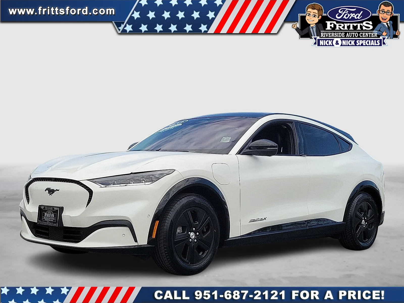 Certified Used 2023 White Metallic Ford California Route 1 image 1