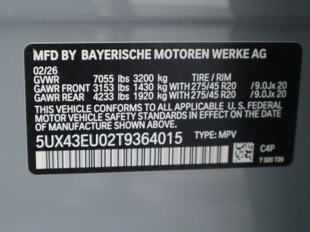 Used 2026 Gray Metallic BMW xDrive50e image 34