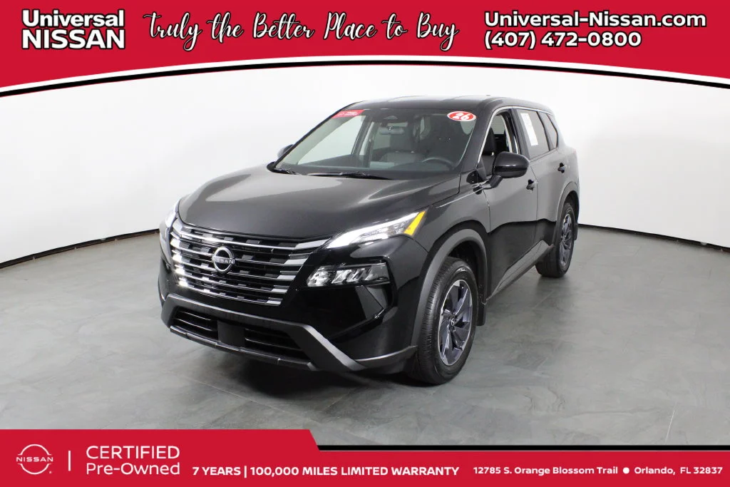 Certified Used 2026 Black Nissan SV image 1