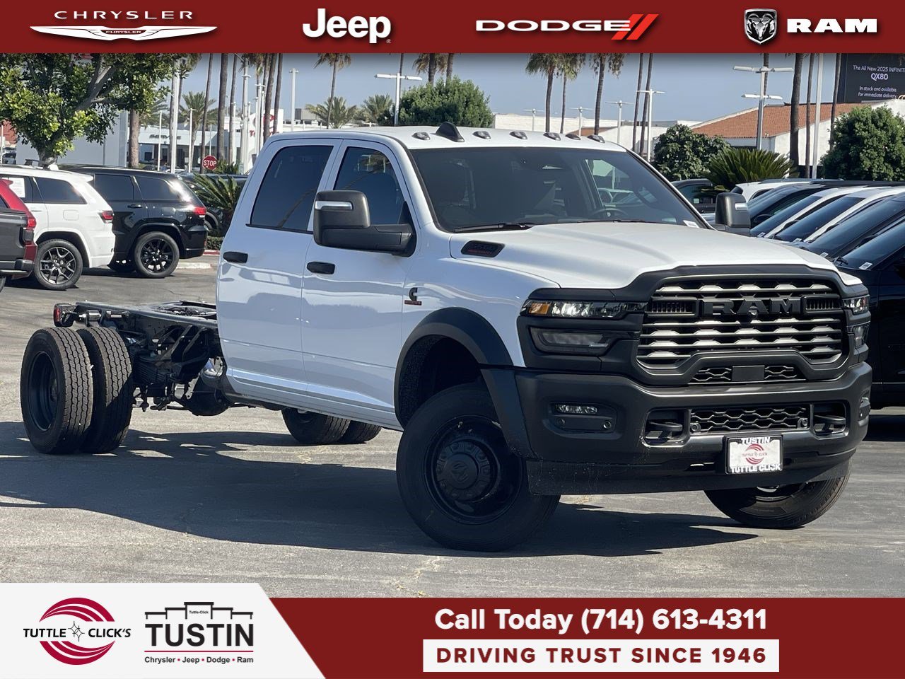 New 2025 RAM 5500 Chassis Cab Tradesman Crew Cab in Irvine