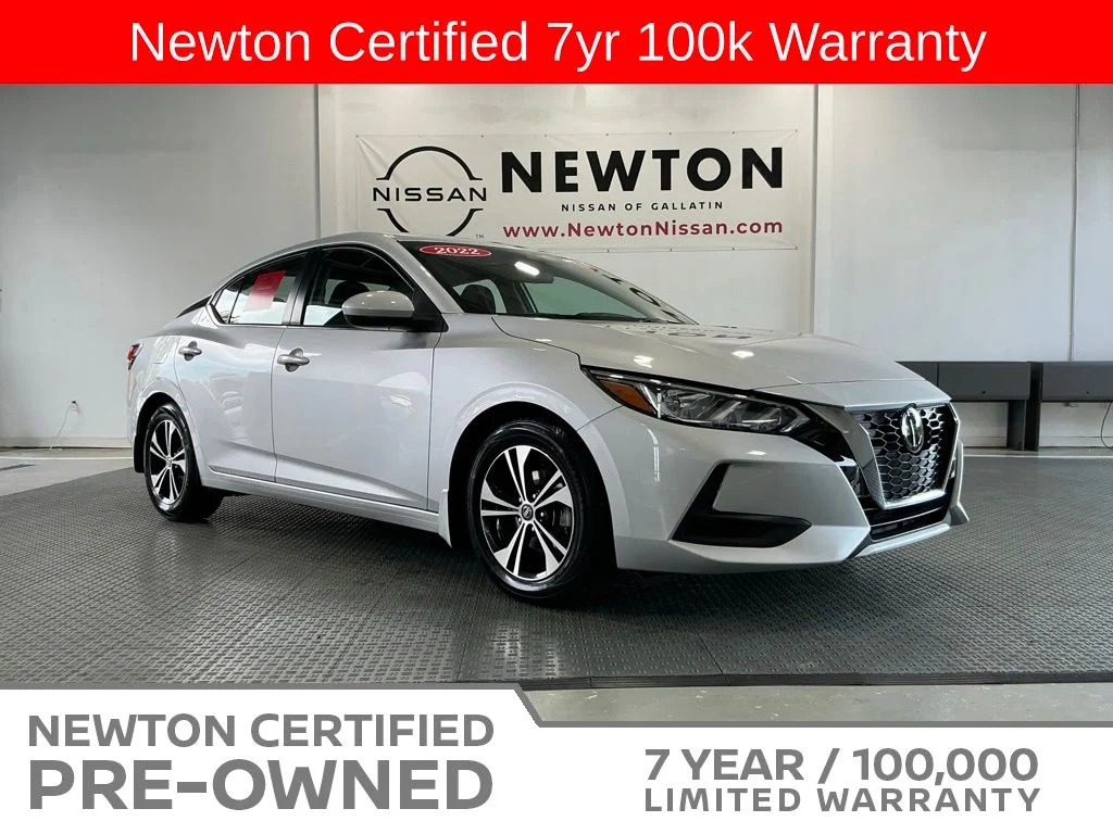 Certified Used 2022 Brilliant Silver Metallic Nissan SV image 21