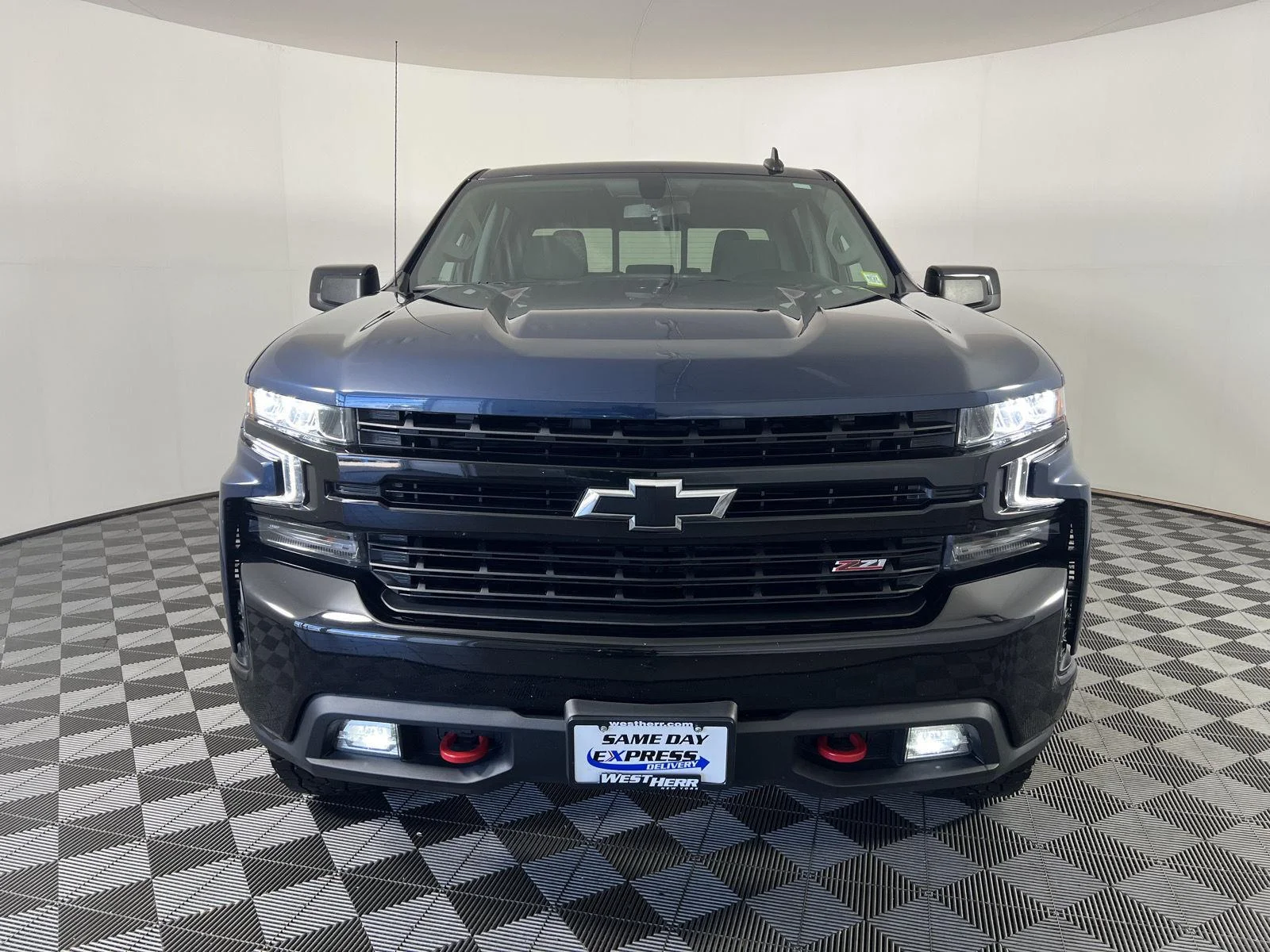 Used 2021 NORTHSKY BLUE METALLIC Chevrolet LT Trail Boss image 22