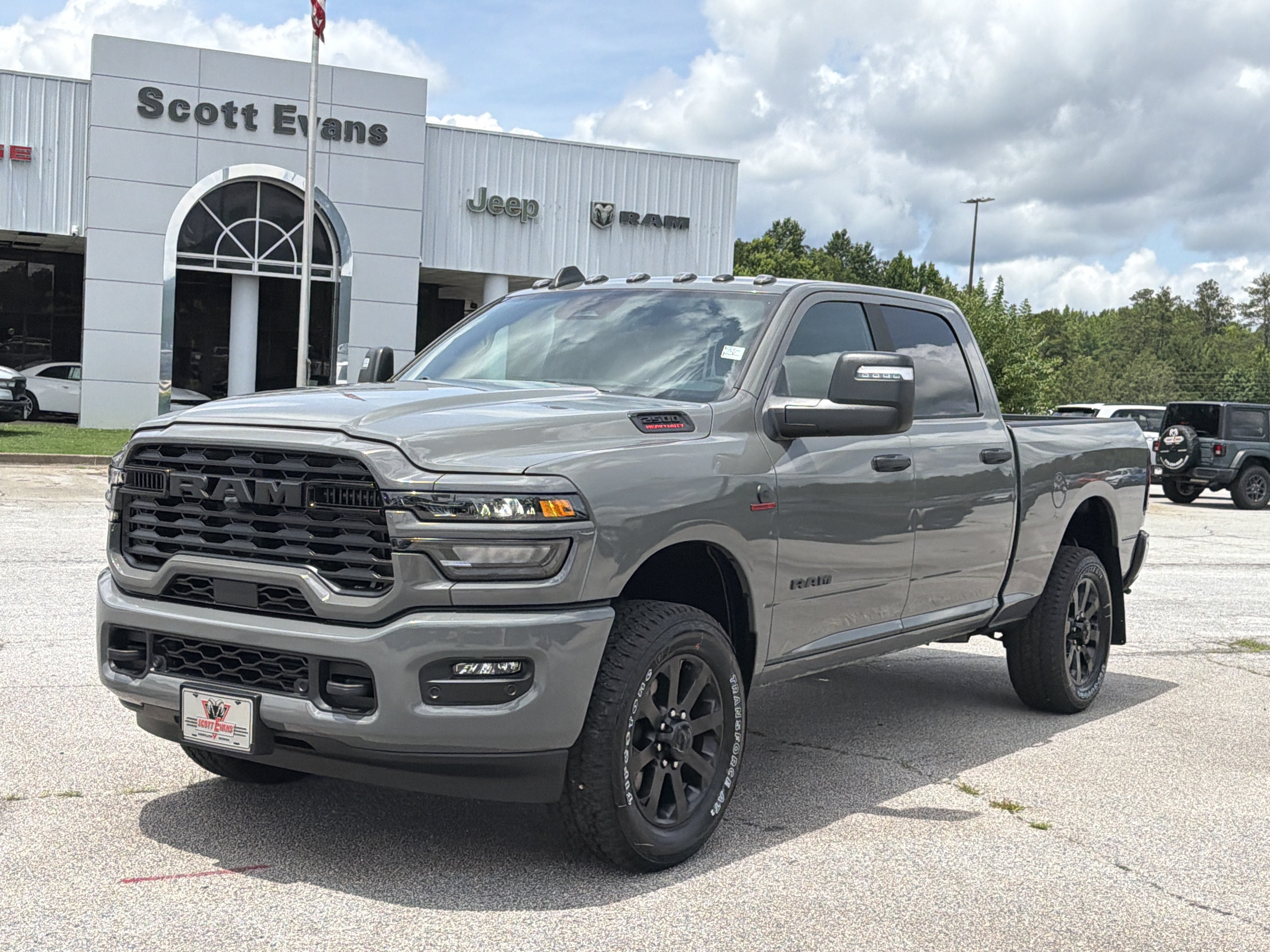 New 2026 Ceramic Gray Clear-Coat Exterior Paint RAM Big Horn image 4
