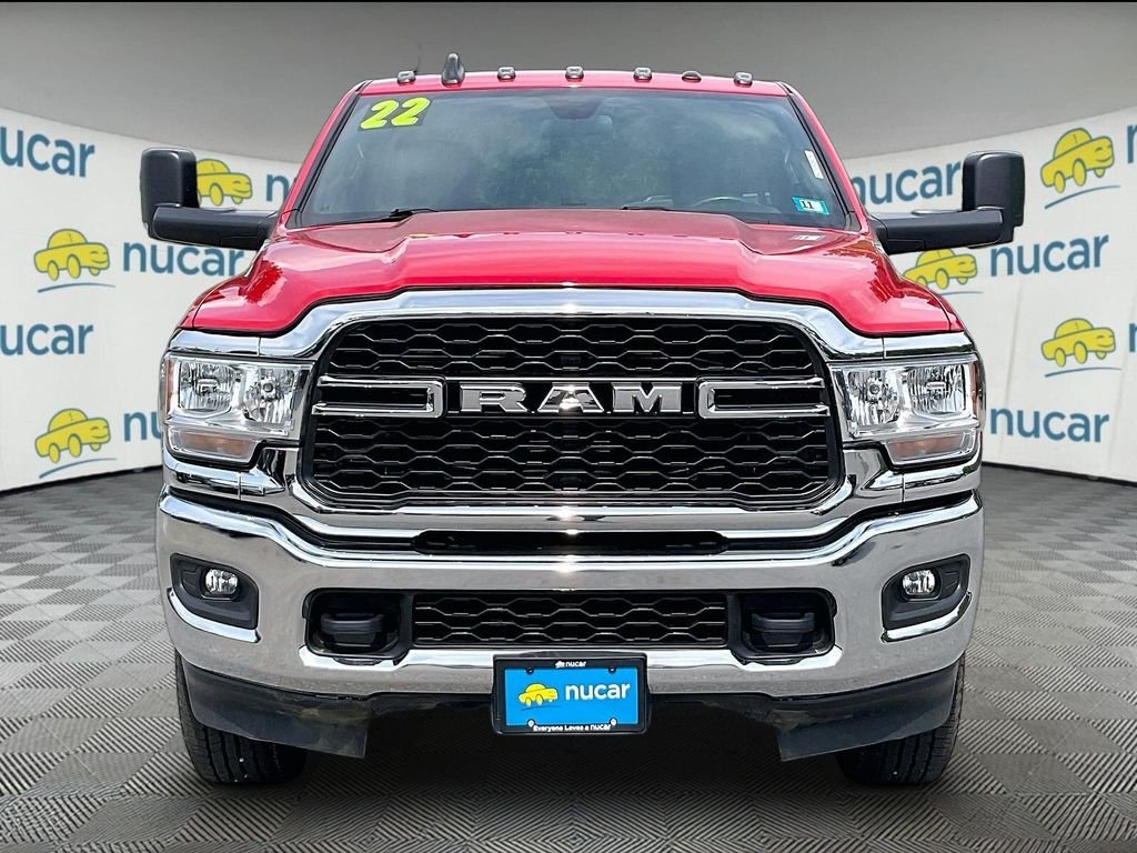 Used 2022 Flame Red Clearcoat Ram Tradesman image 2