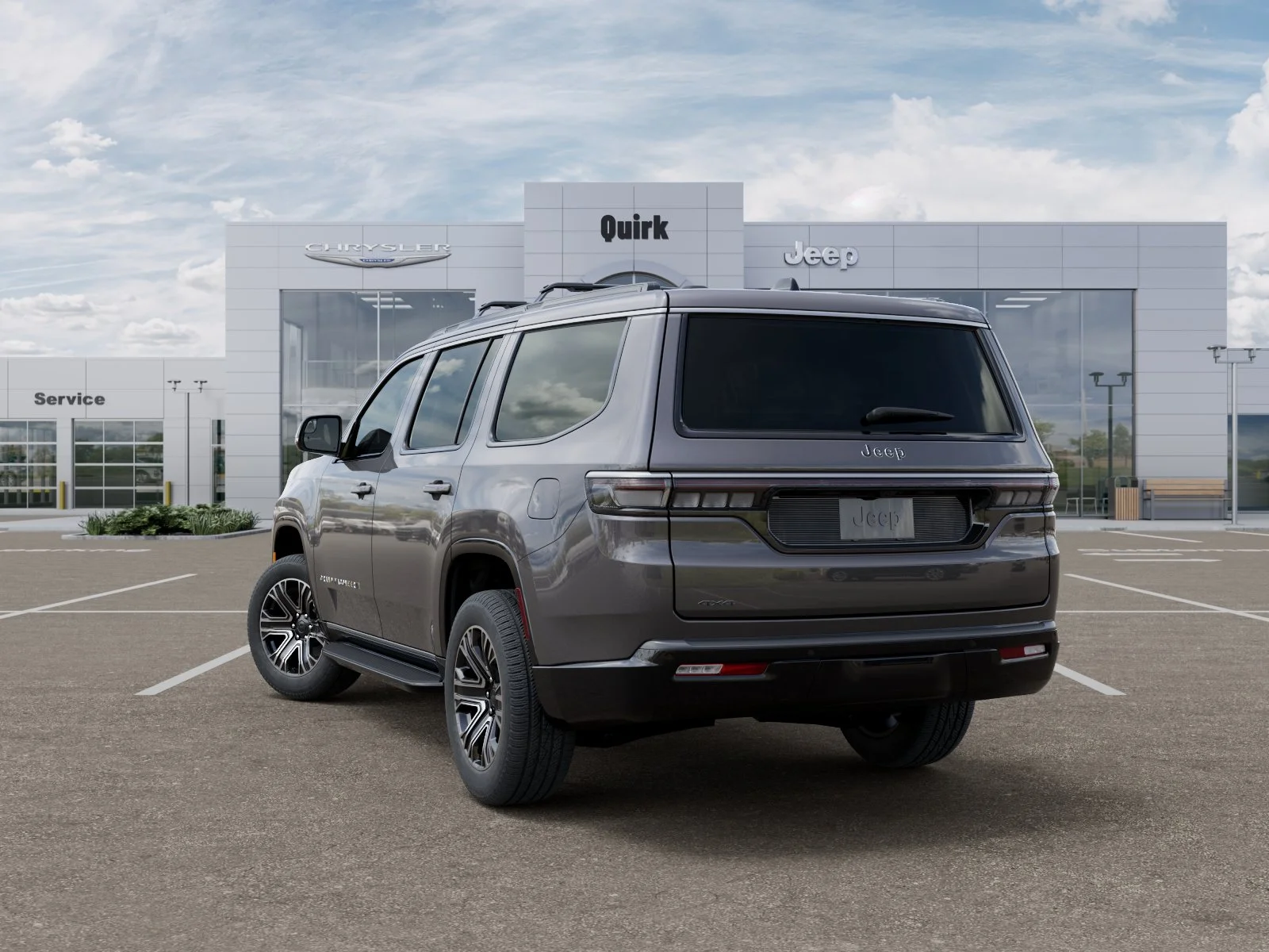 New 2026 Baltic-Gray Metallic Clear-Coat Exterior Paint Jeep BASE image 29