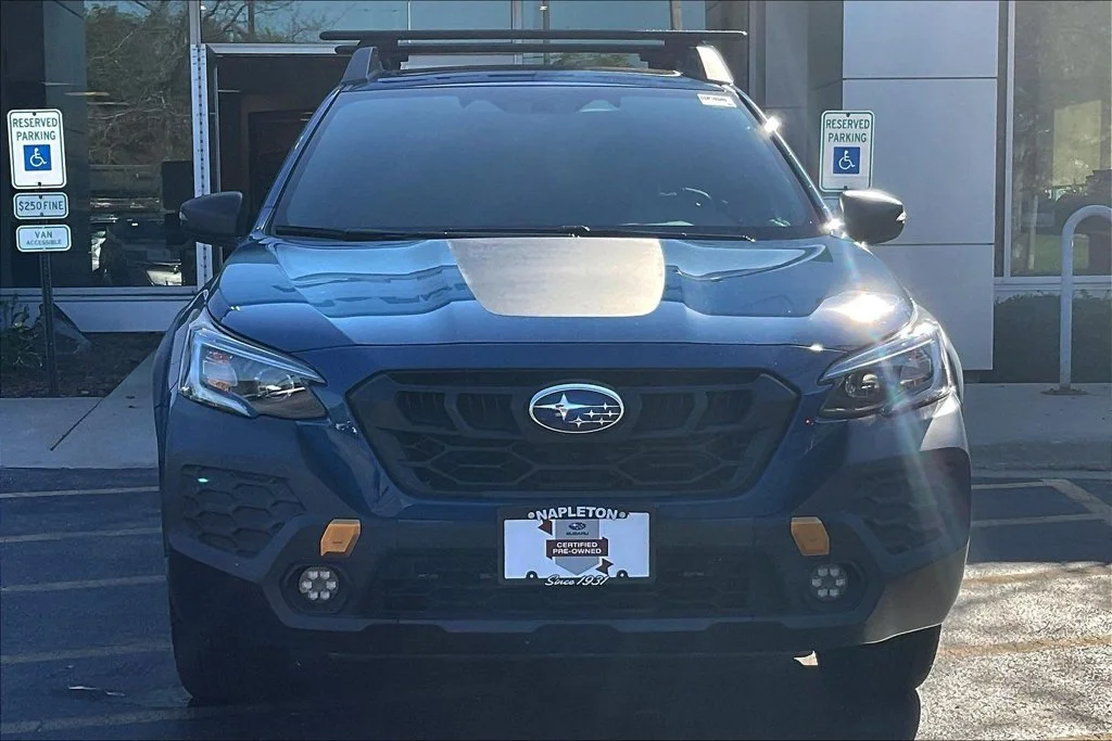 Used 2024 Blue Subaru Wilderness image 3