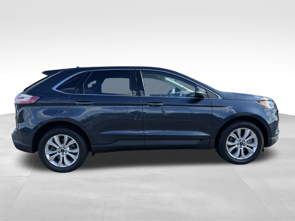 Used 2024 Blue Ford Titanium image 28