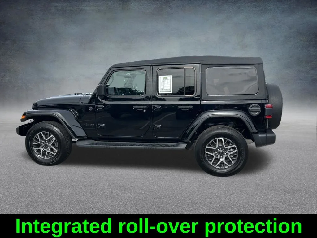 Certified Used 2025 Black Jeep Sahara image 8