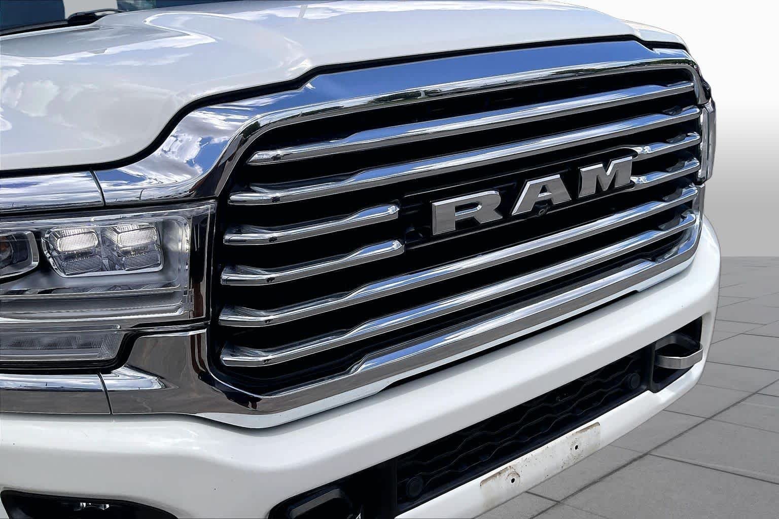 Used 2022 Pearl White Ram Longhorn image 27