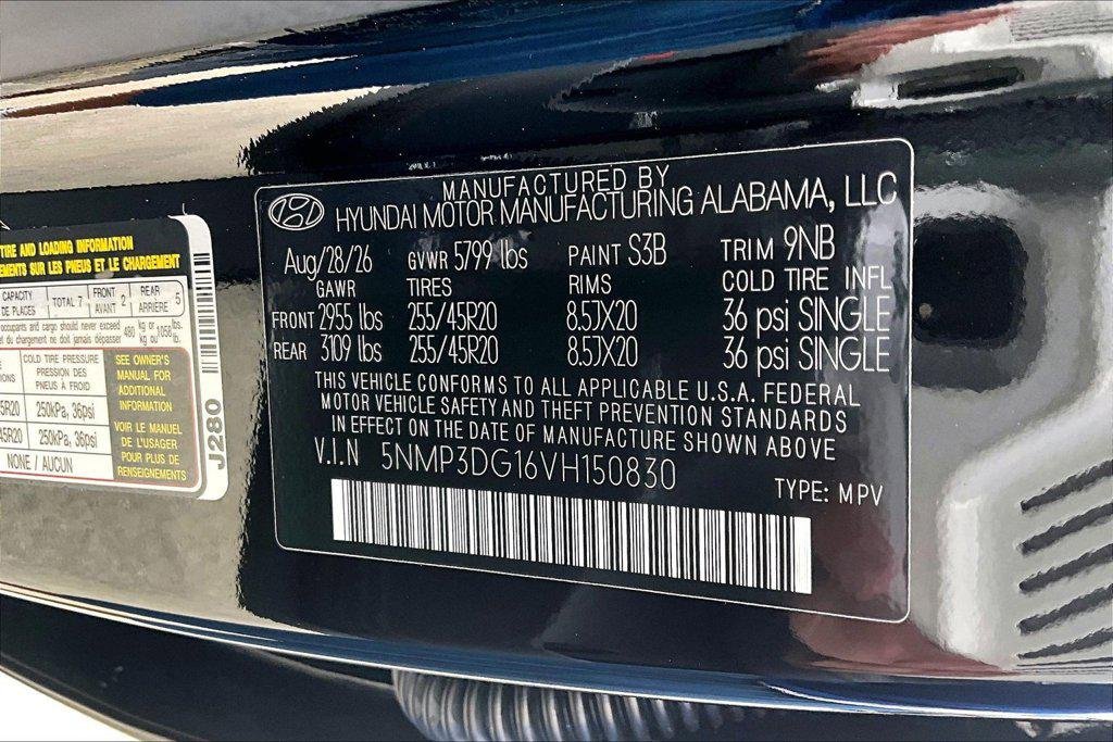 New 2027 Phantom Black Hyundai Limited image 15
