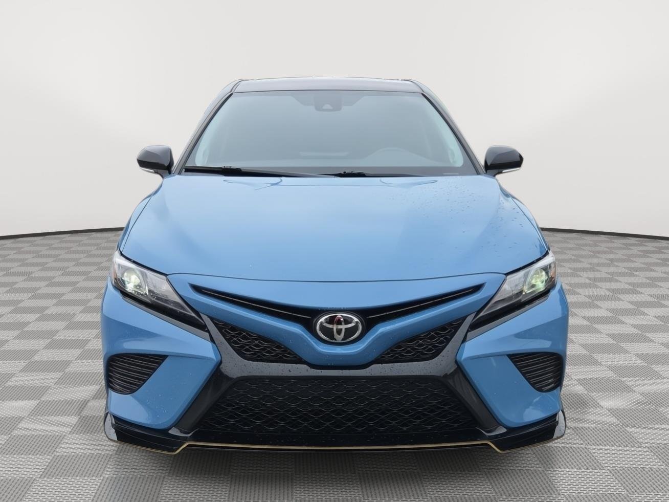 Used 2022 Calvary Blue w/Midnight Black Metallic Roof Toyota TRD image 5