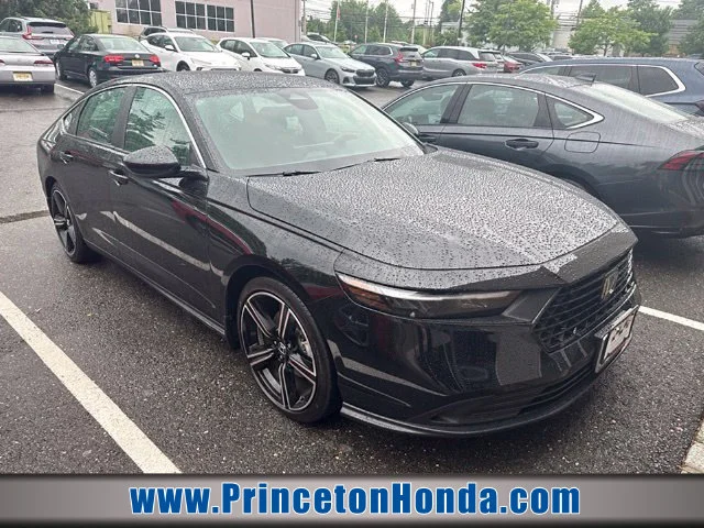 Certified Used 2025 Black Honda Sport image 1