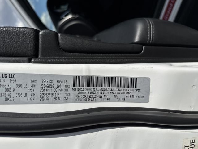 Used 2020 White Jeep Limited image 32