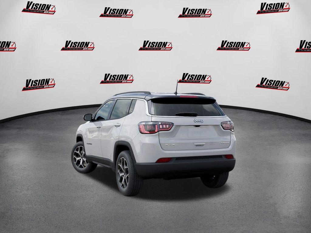 New 2026 Bright White Clear-Coat Exterior Paint Jeep Limited image 3