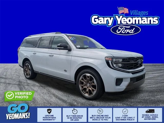 New 2026 Space Silver Metallic Ford MAX King Ranch® image 1